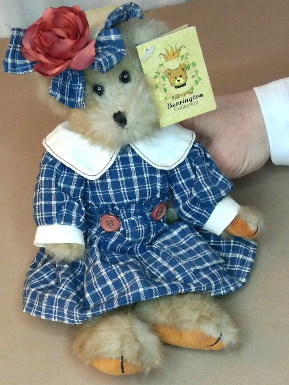 Bearington Bears Plush Toy - Hannah, style 1117, Bearington Collection